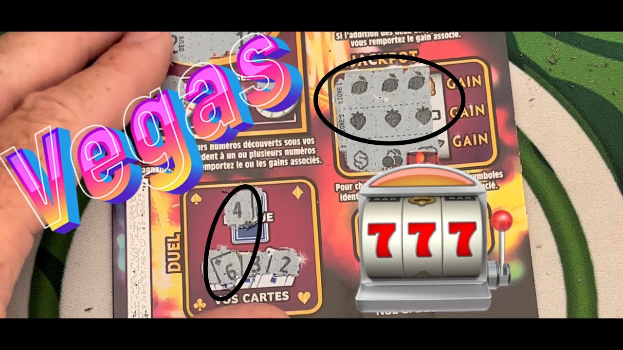 🍀GRATTAGE FDJ🍀Ce qui se passe à Vegas Reste à Vegas 😎