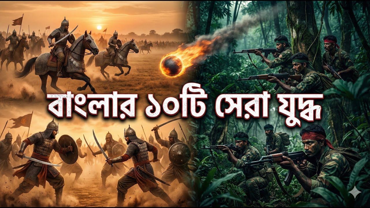 বাঙালি কি সত্যিই বীরের জাতি? বাংলার ১০টি ধ্বংসাত্মক যুদ্ধ সম্পর্কে জানুন