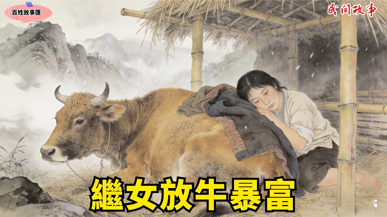 繼母把快死的病牛給繼女，想讓她累死在山上。誰知女孩每日割草餵藥，細心照料。病牛竟帶她在深山刨出野生老山參，賣銀錢千兩，後娘得知氣得撞牆！#故事頻道 #民間故事#有聲書 #睡前故事#中國文化#故事分享