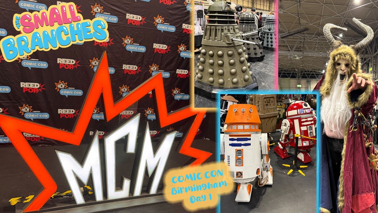 MCM Comic Con Birmingham October 2024, day 1 | God of War panel | Artist Alley