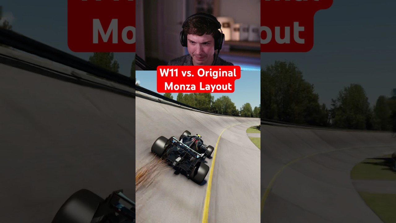W11 против оригинальной компоновки Monza
