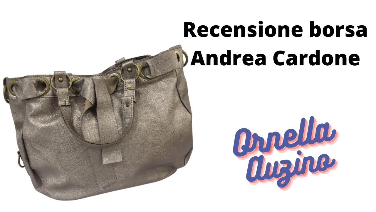 Andrea Cardone: una nuova borsa Made in Napoli è entrata nella mia collezione. Com'è?