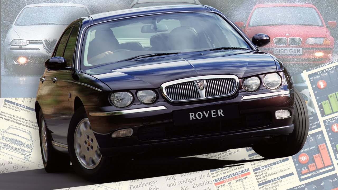 ROVER 75 • как BMW в АНГЛИЮ ходили • ИСТОРИЯ автомобиля 90-х