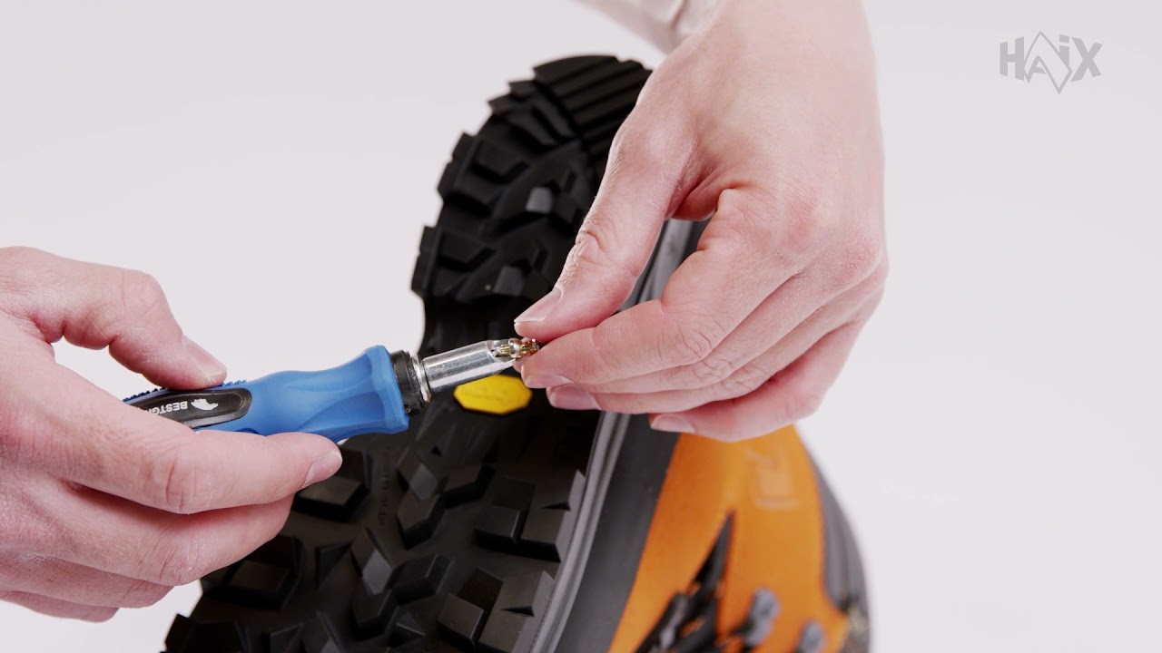 HAIX | GRIP + Spikes Fitting instructions (EN)