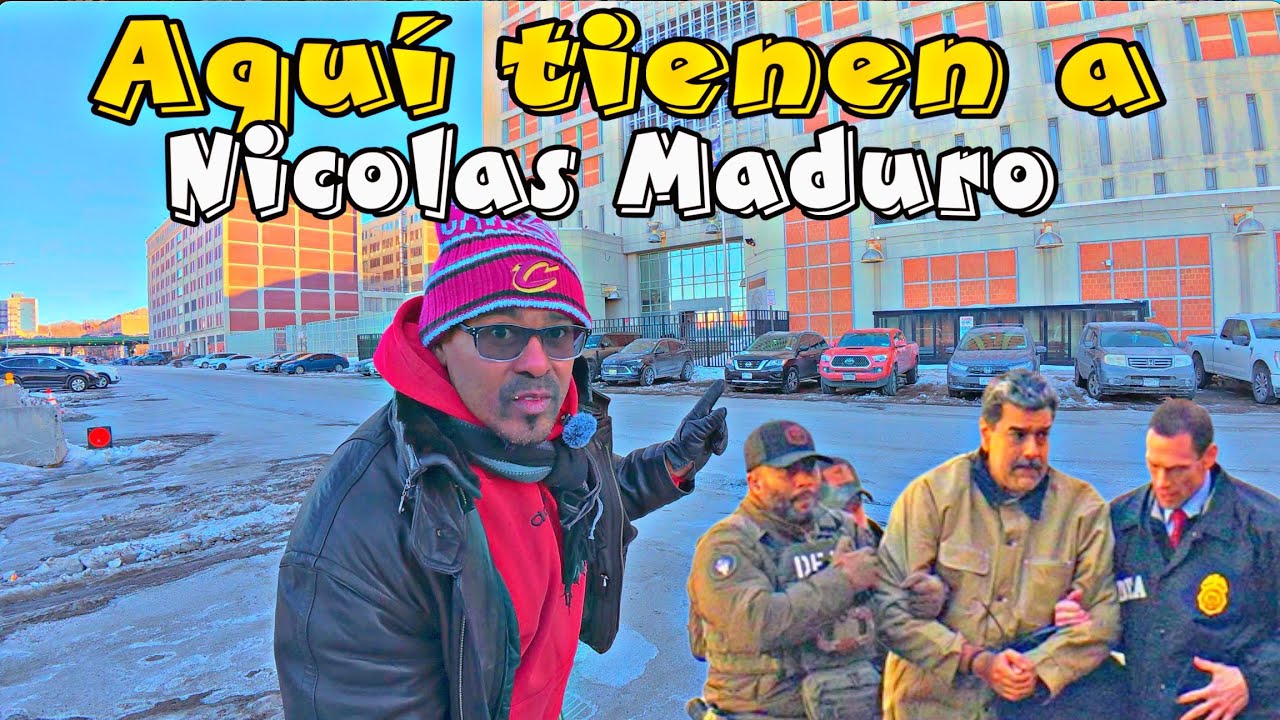Dentro de la Cárcel donde tienen a Maduro en New York 