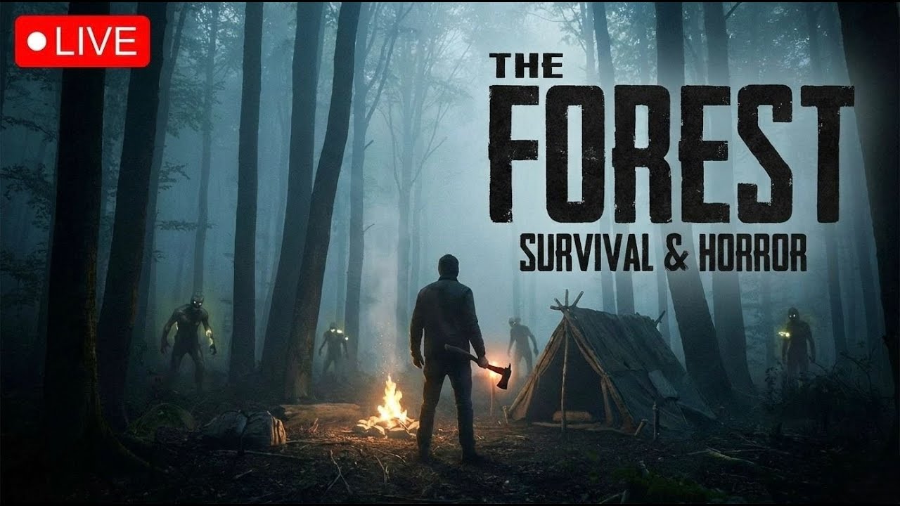LIVE - THE FOREST -  Surviving the  Forest