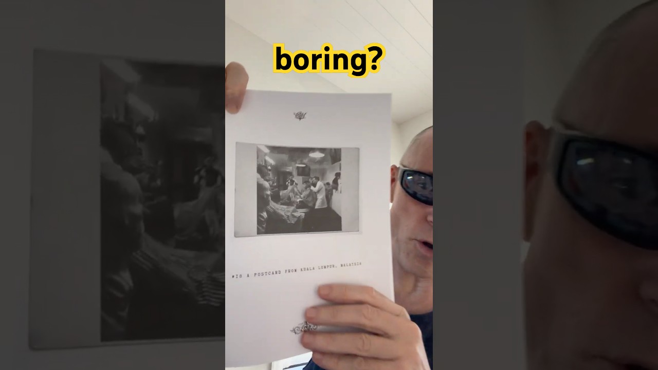 A small story about Boring Postcards 