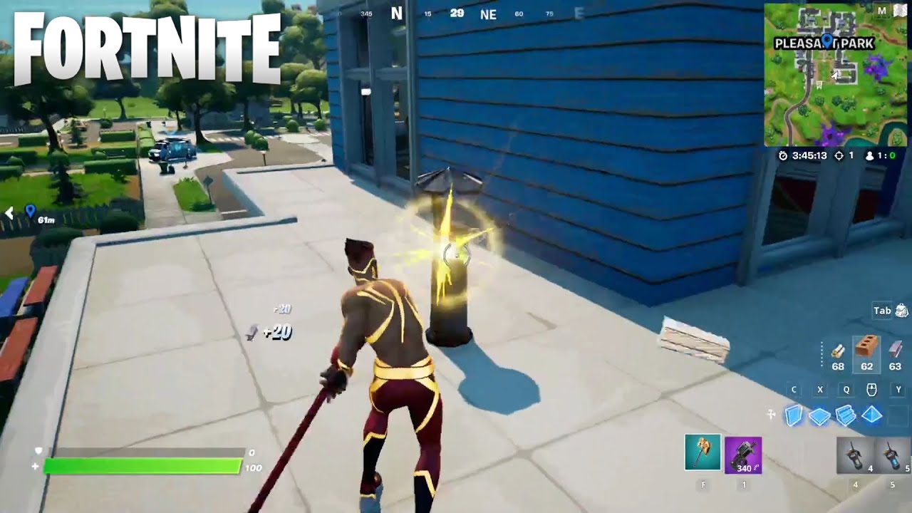 How to Destroy Objects At Retail Row, Lazy Lake, Pleasant Part,or Holly Hatchery | Fortnite Season 7
