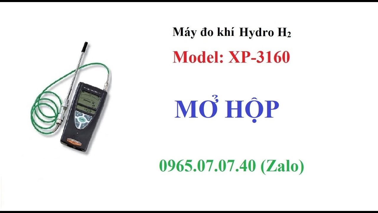 M&aacute;y đo kh&iacute; Hydro H2 Hydrogen theo ppm Xp-3160 Cosmos 0965070740