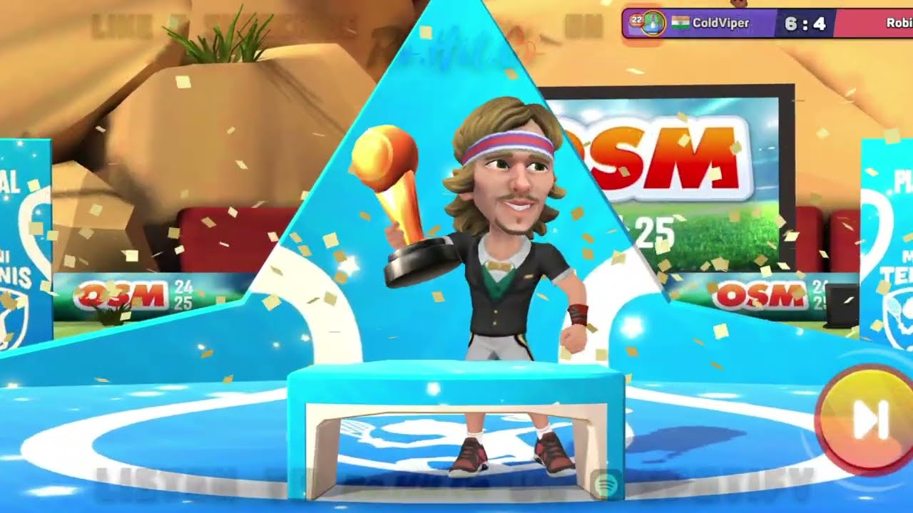 Rookie Cup Victory | Mojave Springs Stadium | Grass Court Battles | Mini Tennis Android Game