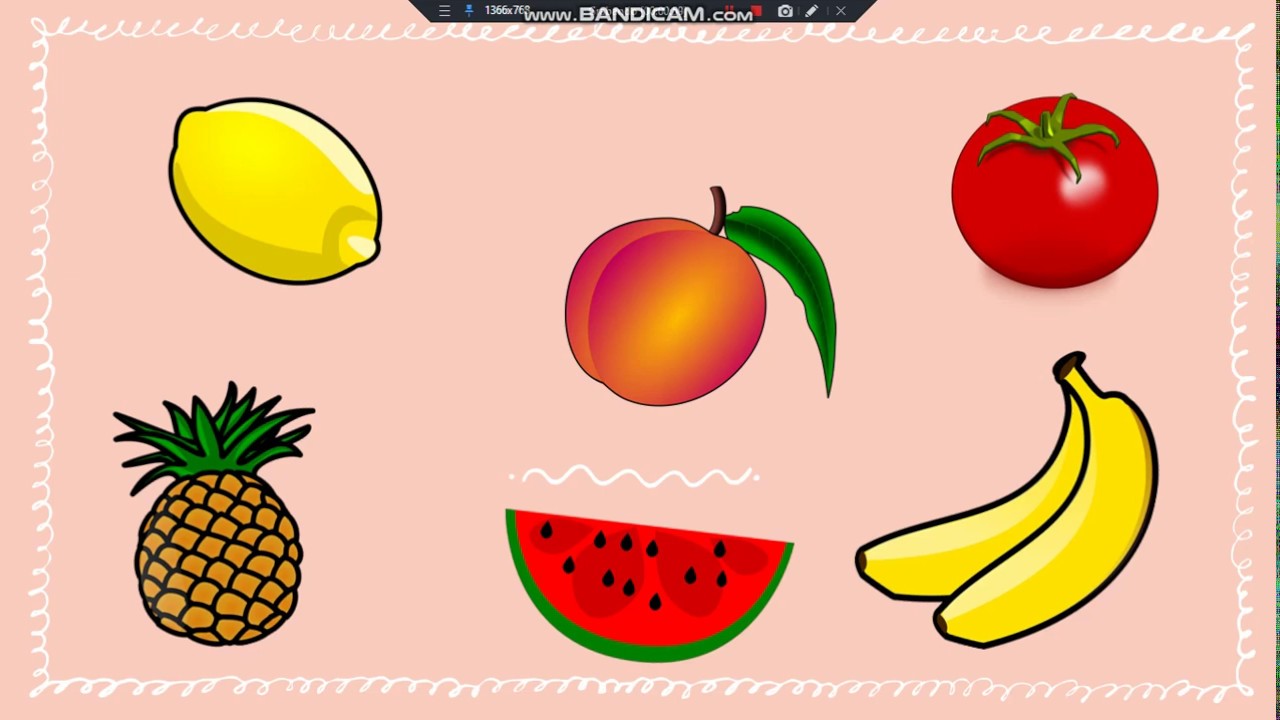 FRUTAS EN KAQCHIKEL