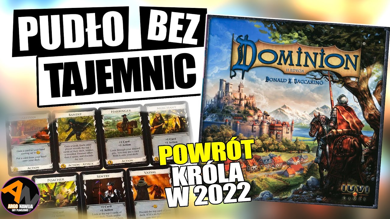 DOMINION: Druga Edycja od IUVI GAMES!  ¦ PRZEGLĄD KART [2022]