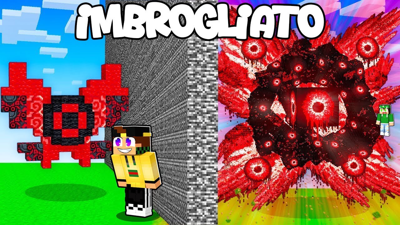 HO IMBROGLIATO CON //DEMONE NICO nella GARA DI COSTRUZIONE - MINECRAFT