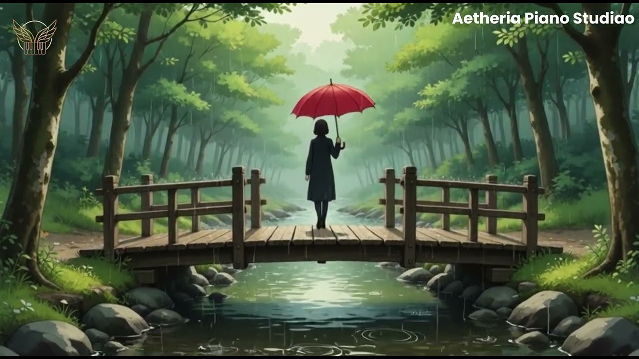 Aetheria Piano Studio Vol2 : Rainy Sessions Nostalgic Piano & Soft Rain | Deep Focus & Soul Healing.