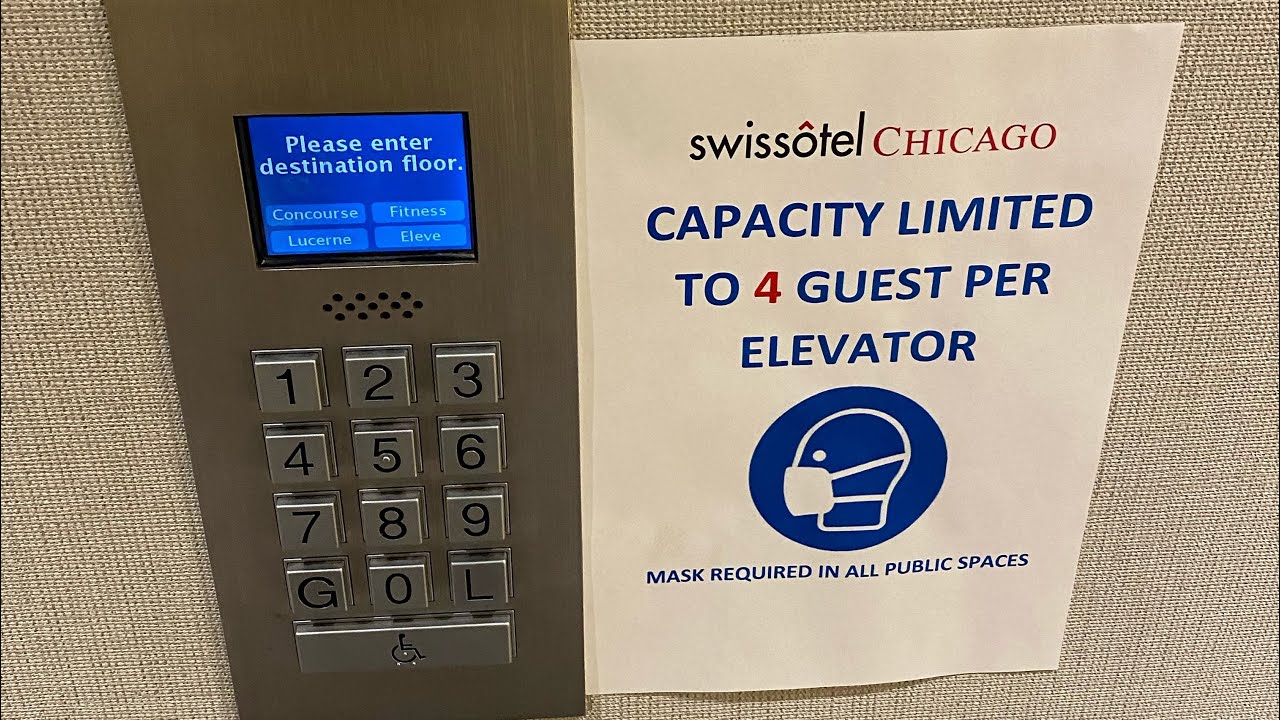 OTIS Compass Elevators - Swiss&ocirc;tel - Downtown Chicago, IL