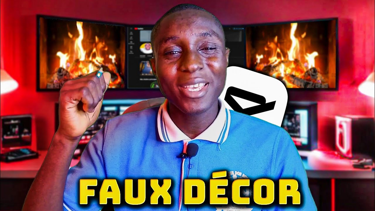j'ai crée ce faux décor YouTube super réaliste avec capcut !!! (très facile)