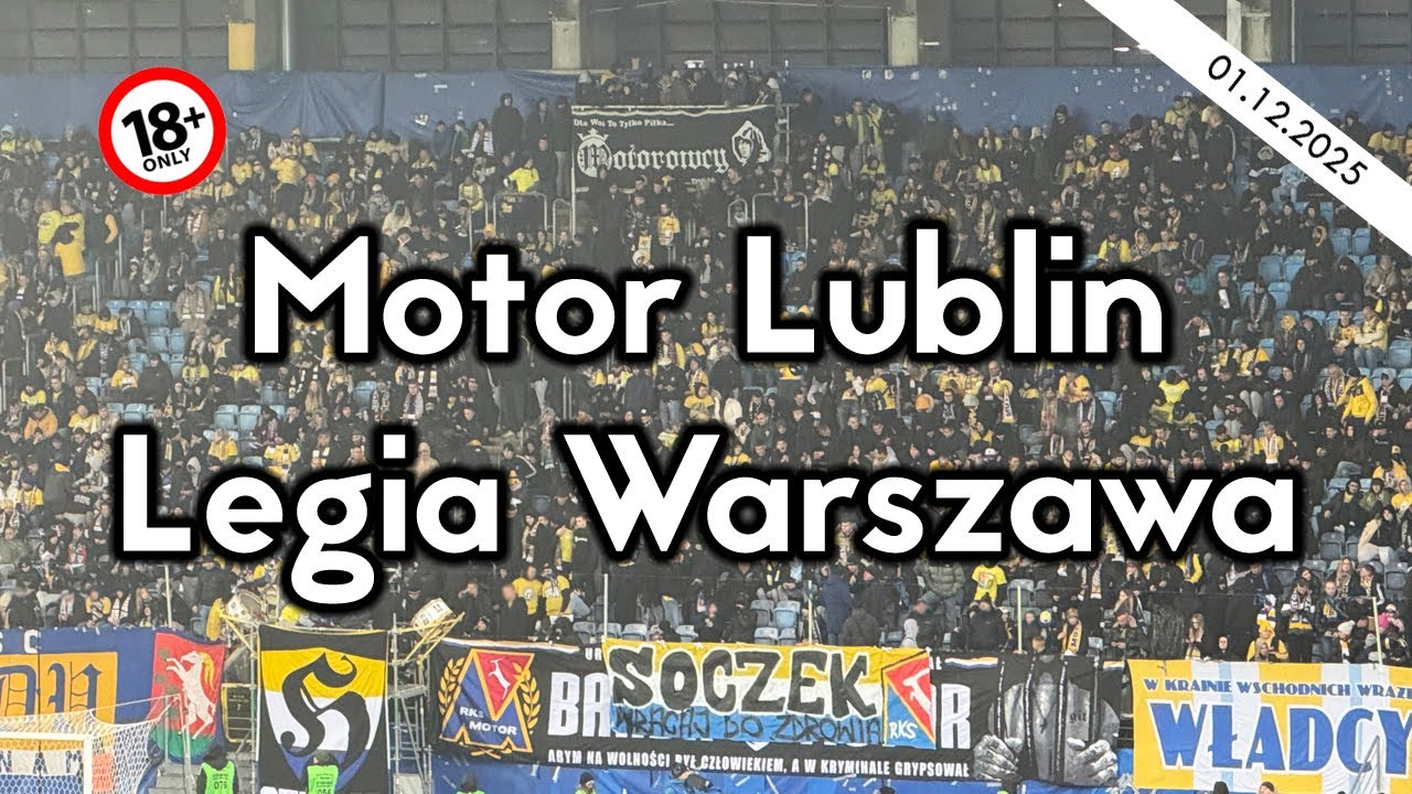 Motor Lublin - Legia Warszawa 01.12.2025 (PKO BP Ekstraklasa)