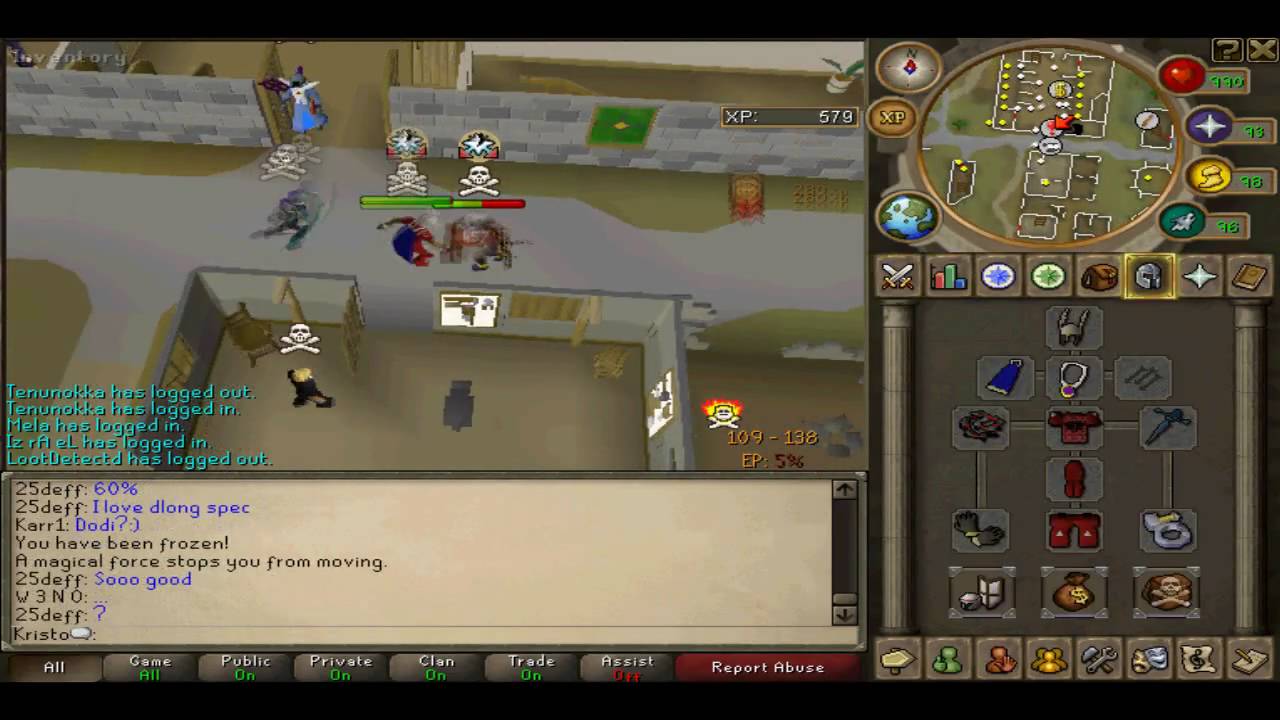 Kristos pk video 5 ! PvP/BH PKing, Mage bank, DH hybriding ! WITH MUSIC [ Friendly Upload ]