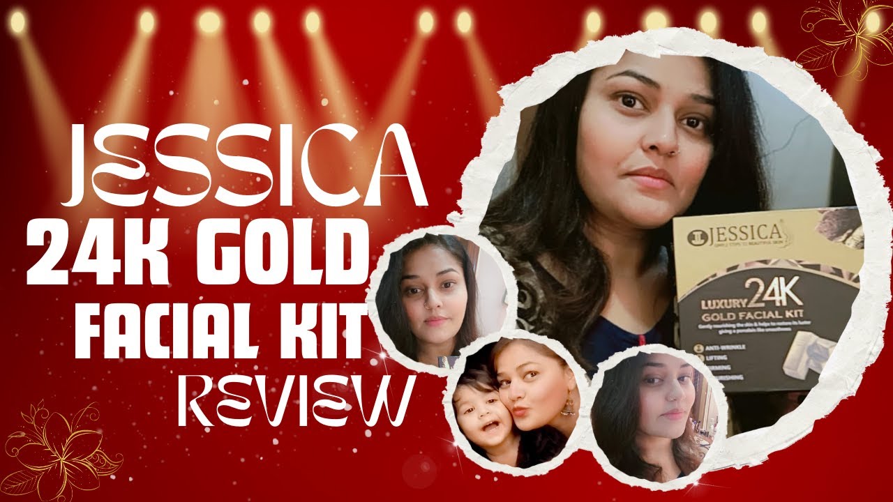 JESSICA 4K GOLD FACIAL🎭💇 My honest Review#goldfacial #goldfacialkit  #viralvideo   #ytshorts  #yt