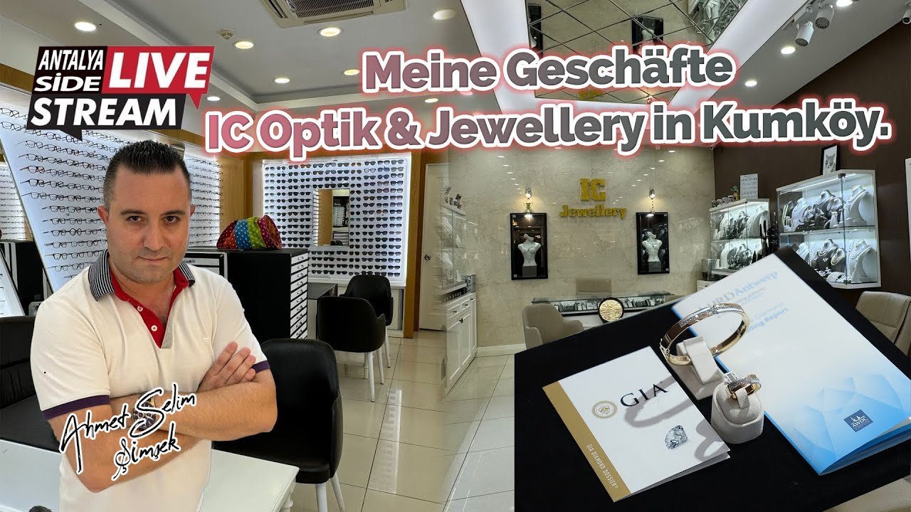 Meine Geschäfte IC Optik & Jewellery in Kumköy. Live