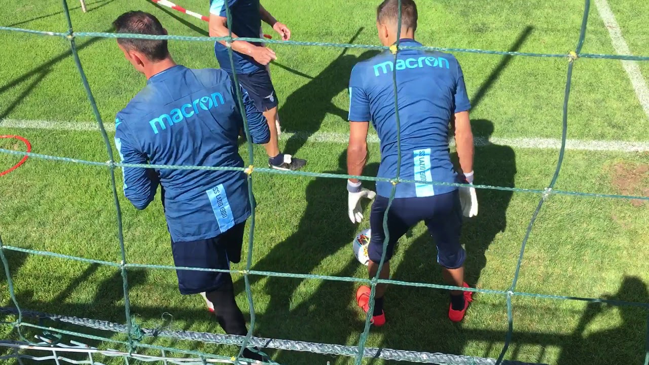 Allenamento portieri con Grigioni