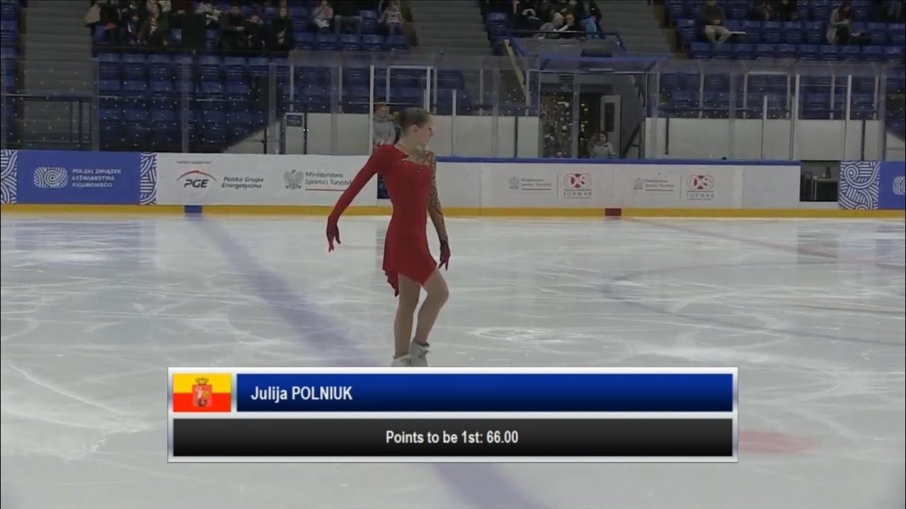 Julija Polniuk &ndash; 2025/2026 Polish Junior Figure Skating Championships FS