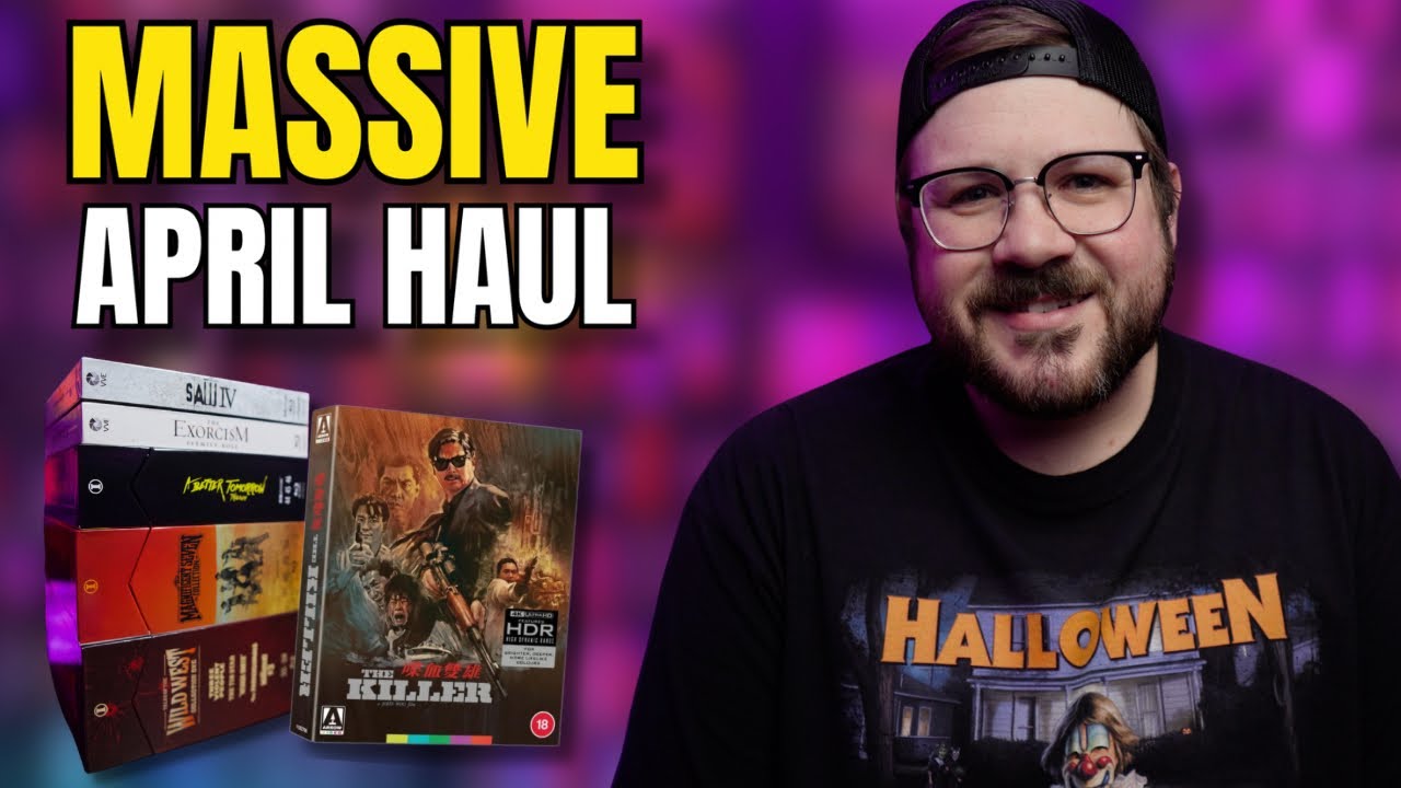 Огромная апрельская закупка физических носителей! (4K, Blu-ray, VHS и винил)