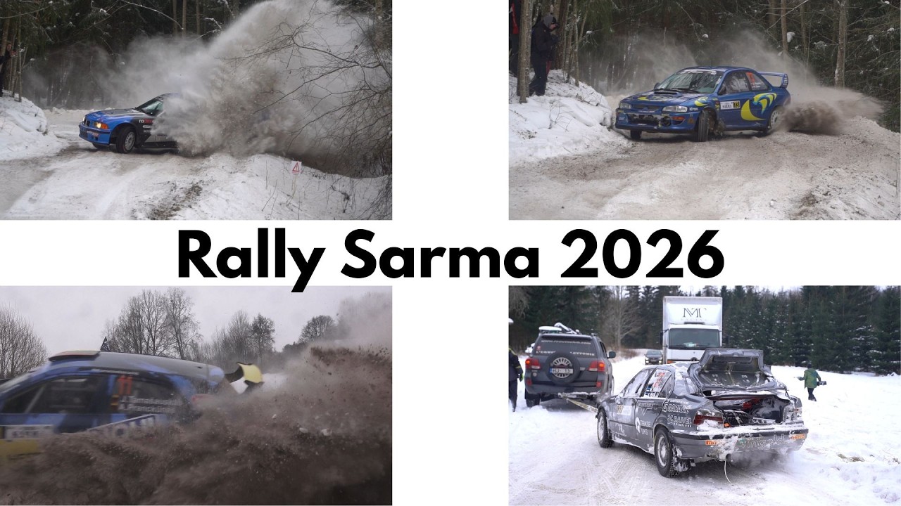Rally Sarma 2026(Action, crashes, missed corners and more...)
