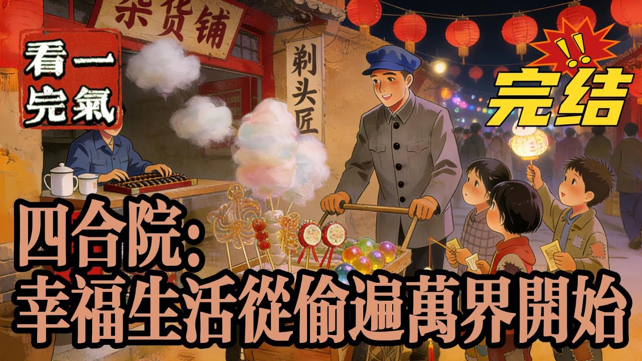 💥💥💥完结！《四合院：幸福生活从偷遍万界开始》王援朝莫名其妙来到了情满四合院，本想安心过好自己的小日子，但众禽却不愿意，还好有神之手，开局截胡于莉，过上没羞没臊的生活！#四合院  #穿越 #爽文