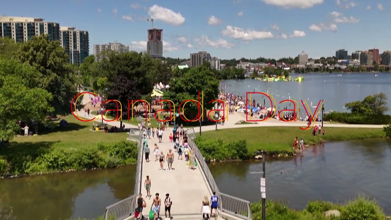 Centennial Beach, Barrie Ontario Canada Day