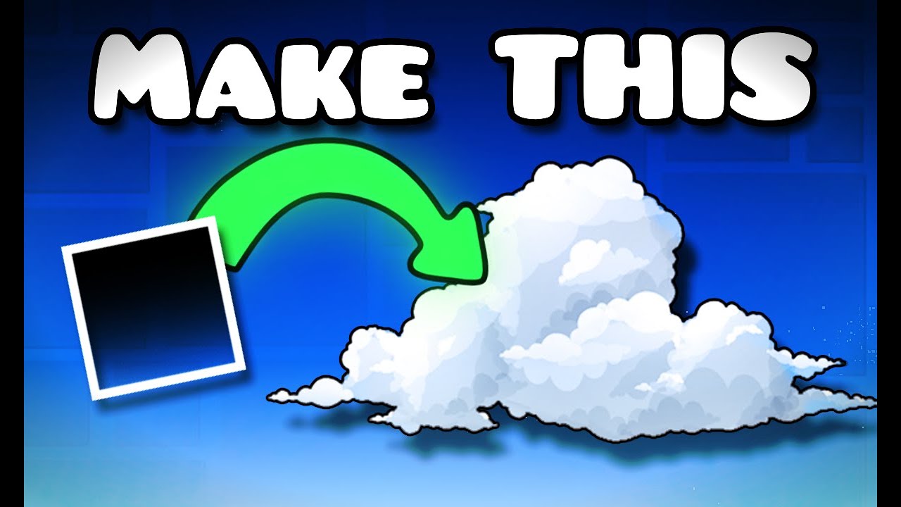 Make REALISTIC CLOUDS in Geometry Dash