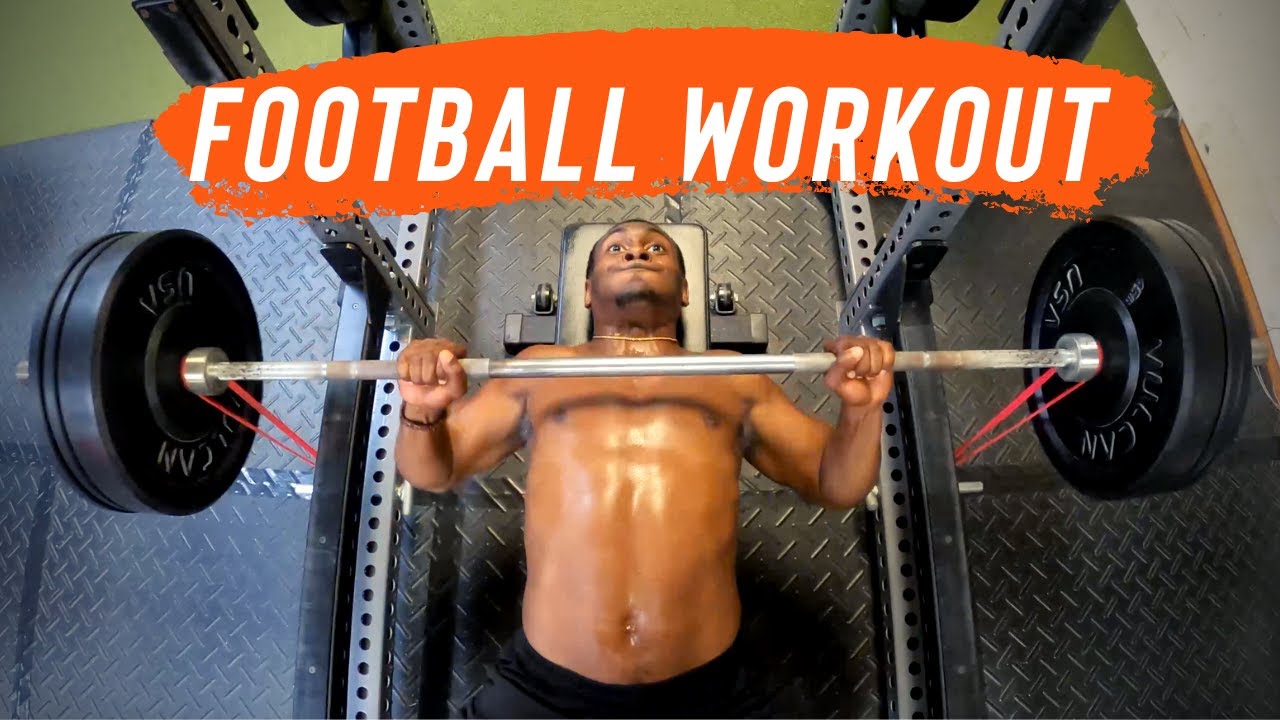 Upper Body Workout For Football [EXPLOSIVE POWER]