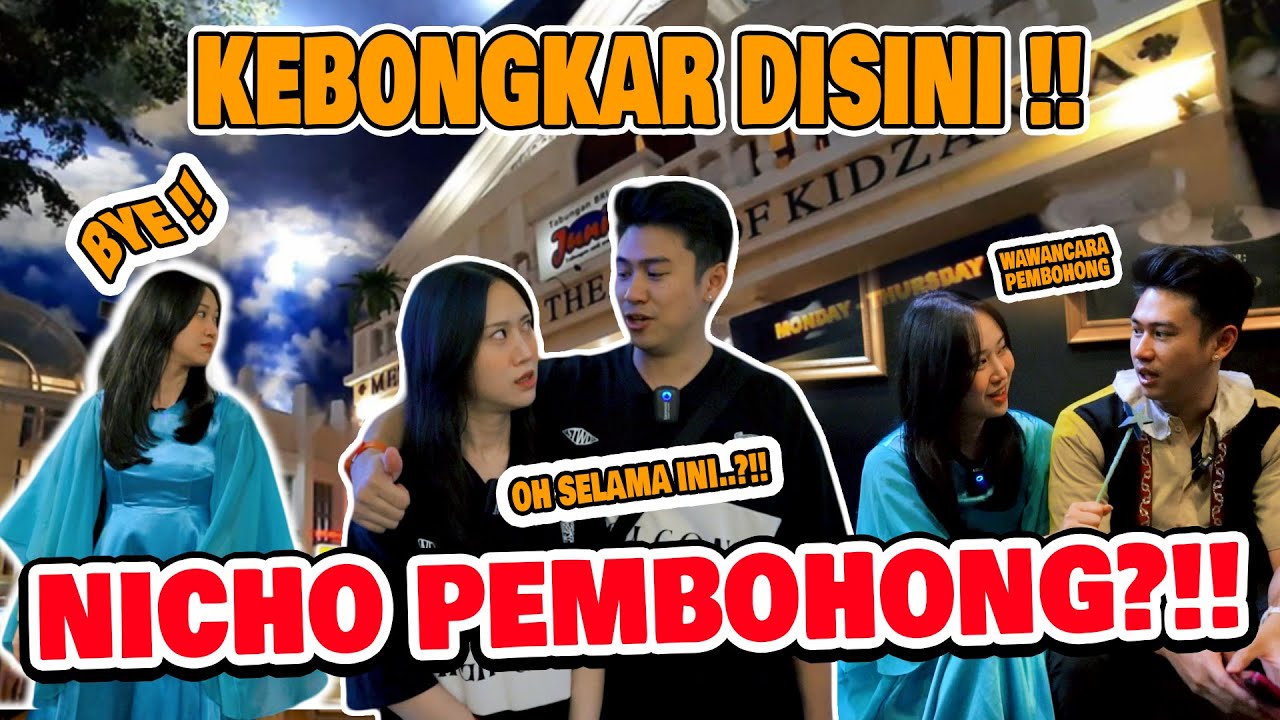 A DAY IN KIDZANIA !! NICHO PEMBOHONG DIKUTUK JADI PINOKIO !!