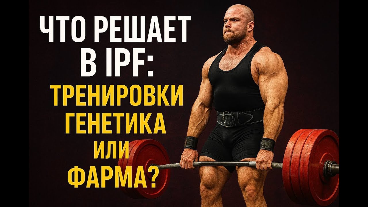 Что решает в IPF: тренировки, генетика или фармакология? Стрим с Александром Рубцом