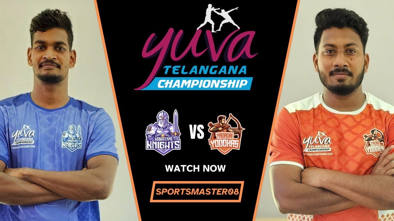 KAKATIYA KNIGHTS  VS  YADADRI YODHAS    || TELANGANA  CHAMPIONSHIP ||  SPORTSMASTER08