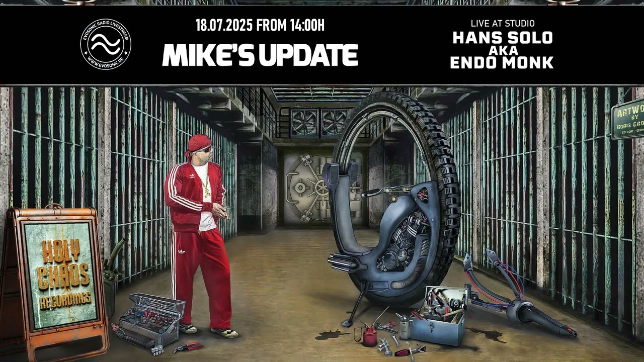 Hans Solo / Endo Monk bei Mike's Update / Evosonic Radio am 18.07.25