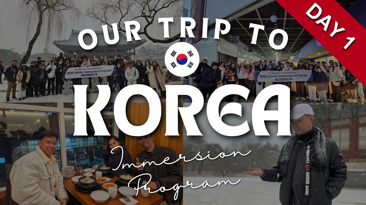 SOUTH KOREA | GYEONGBOKGUNG PALACE | GWANGJANG MARKET | SEOUL TECH CAMPUS TOUR | HBAF | OFF BEAUTY