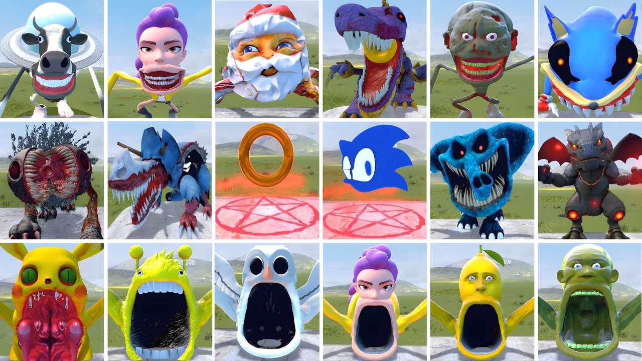WHO IS THE STRONGEST FROM ALL SHIN SONIC TAPES VS ITALIAN AI BRAINROT MEMES TAPES in Garry's Mod