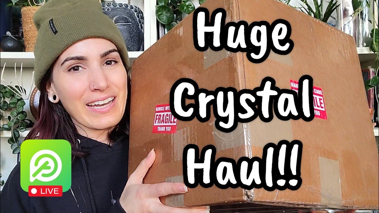 HUGE CRYSTAL HAUL!! 🩷✨️ Plant Story's Not Just For Plants!! 🌿 Apartment Botanist Unboxing