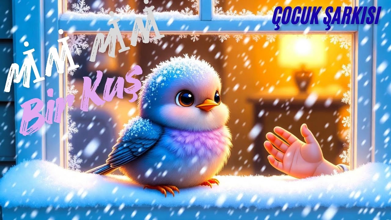 Mini Mini Bir Kuş 🐦🎵 | Eğlenceli Çocuk Şarkıları | Şarkılı Minik