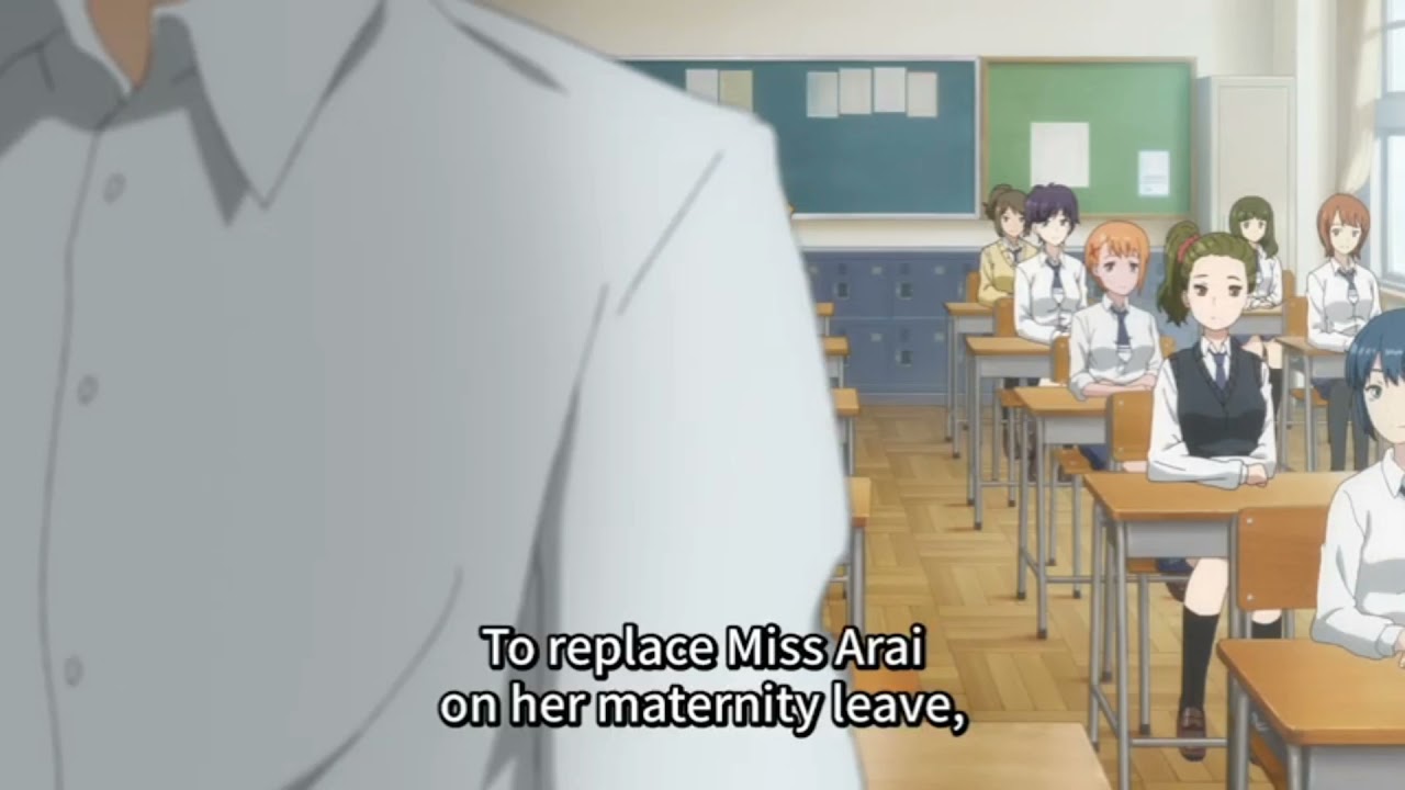 Miko is scared with his new teacher | Mieruko Chan