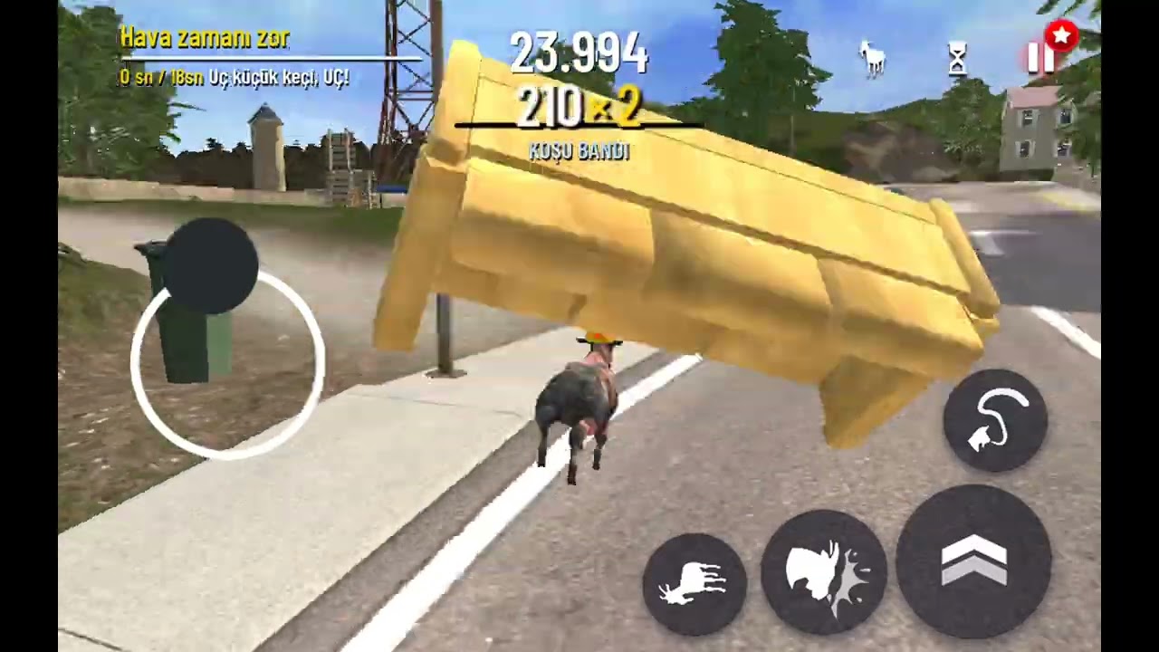 KEÇİ SİMÜLATÖRÜ BÜYÜK KAPIŞMA