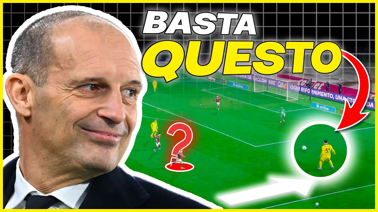 La mossa SEMPLICE di Allegri per ANNULLARE il Bologna di Italiano