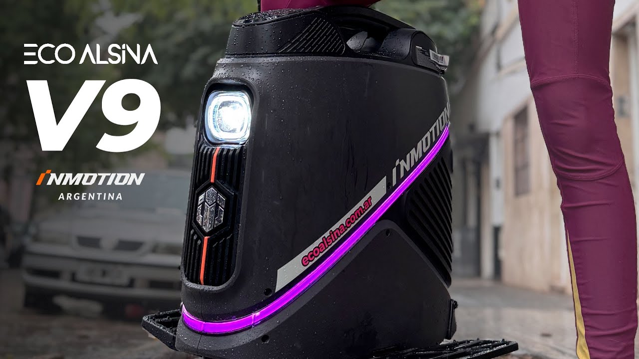 Nueva INMOTION V9 Unboxing de la nueva monorueda en ECO ALSINA