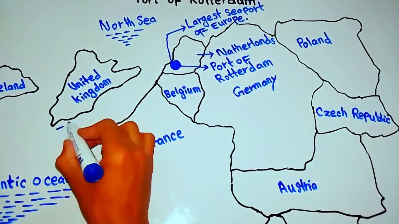 Where is Port of Rotterdam located on map | Port of Rotterdam | Rotterdam Port || 5min Knowledge