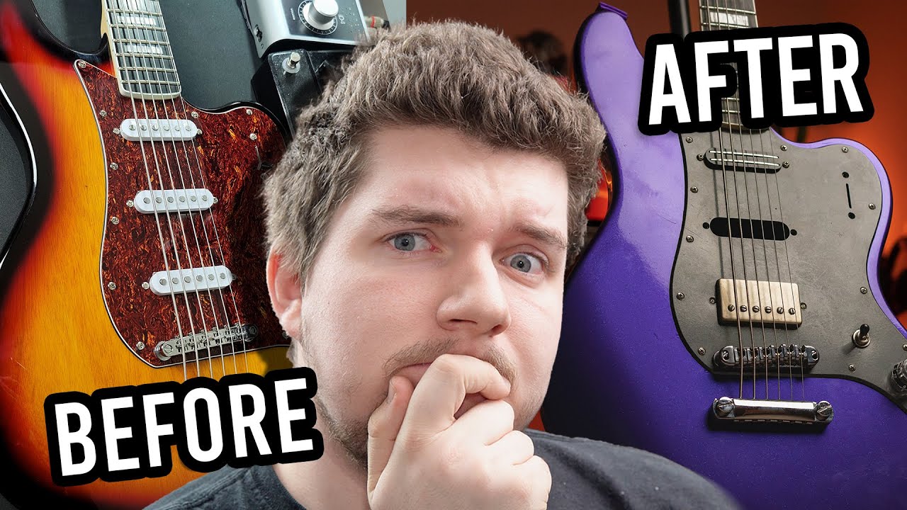MODDING The Most Affordable Bass VI For METAL