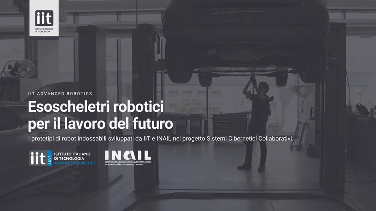 Esoscheletri robotici per il lavoro del futuro