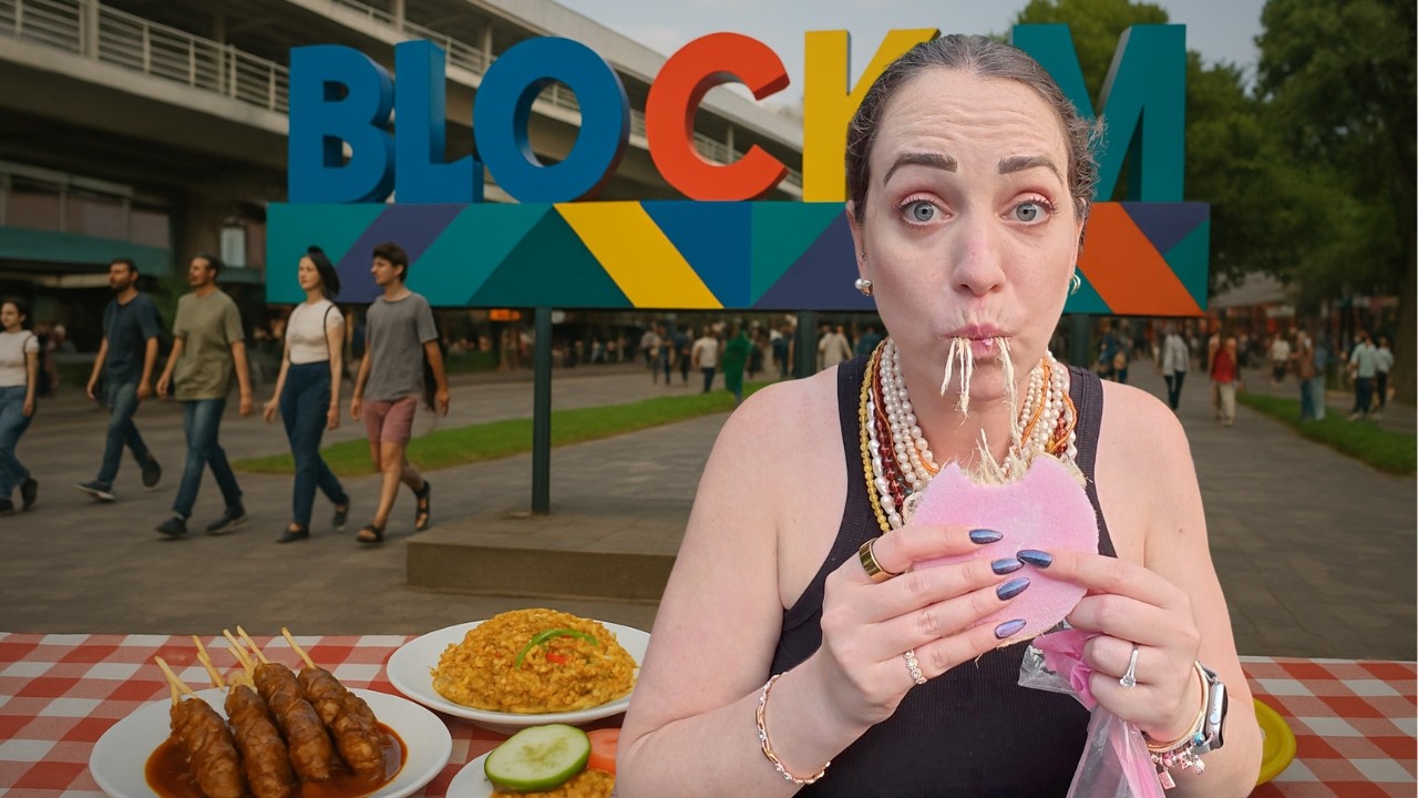 Trying VIRAL STREET FOOD in Jakarta, Indonesia 🇮🇩 *Block M*