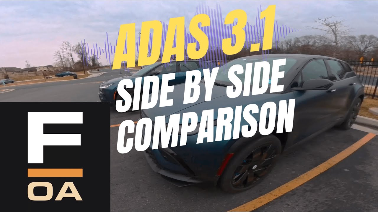 ADAS 3.1 и Fisker Ocean: результаты сравнения в реальных условиях.