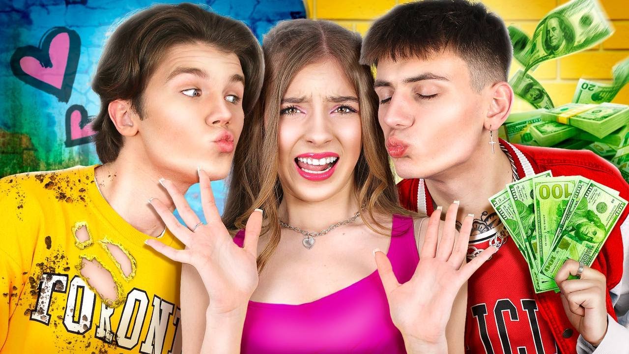 Бедный Краш vs Богатый Краш | Кто Лучший Парень Для Новенькой